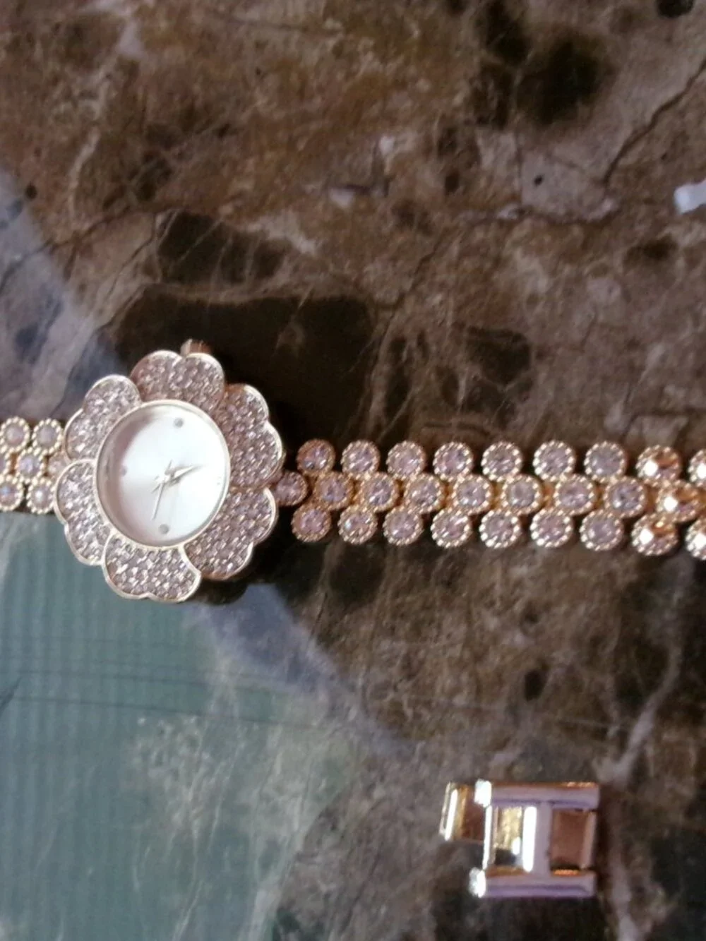 Elegant NWT Sparkling Flower Charter Club Watch